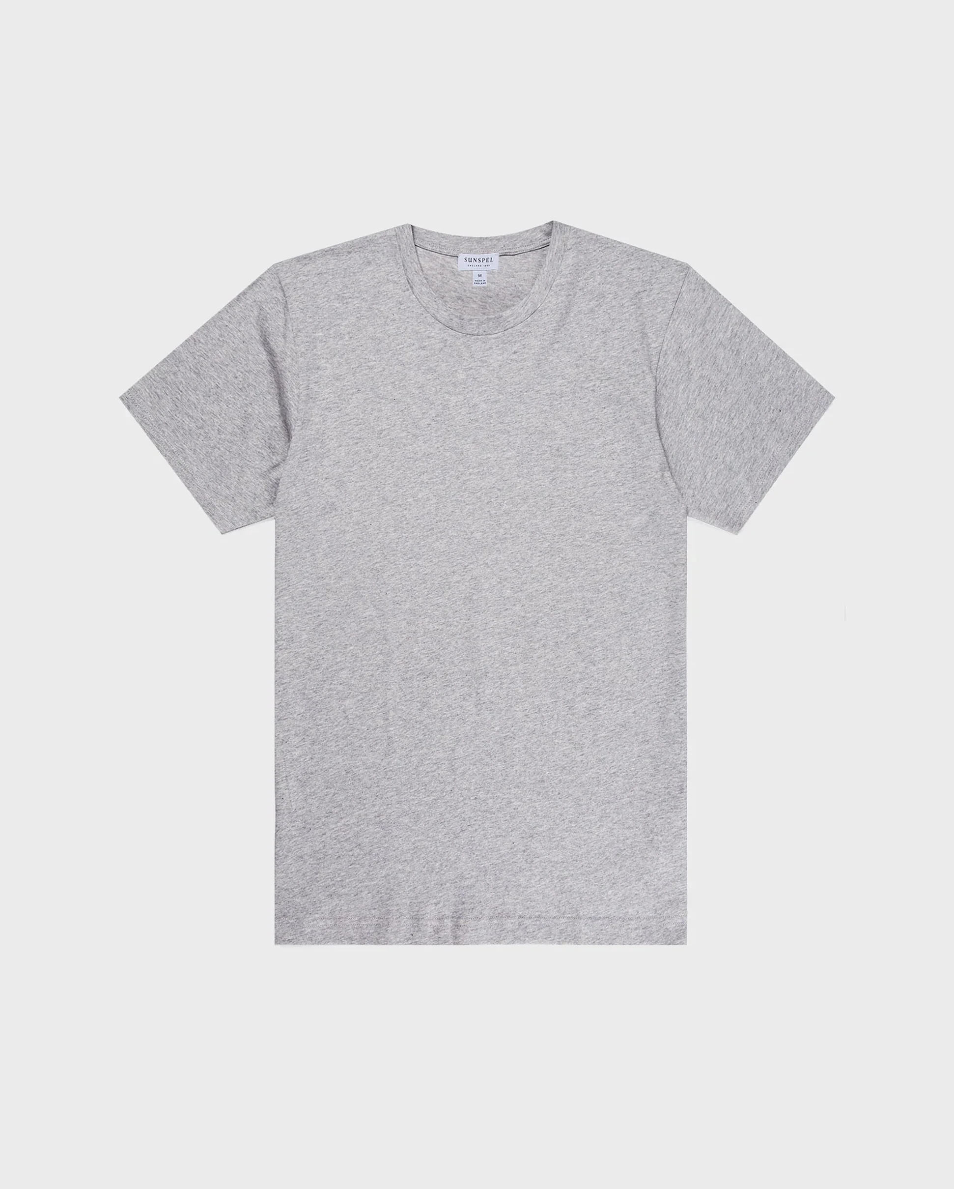 RIVIERA MIDWEIGHT T-SHIRT / GREY MELANGE - Image 5