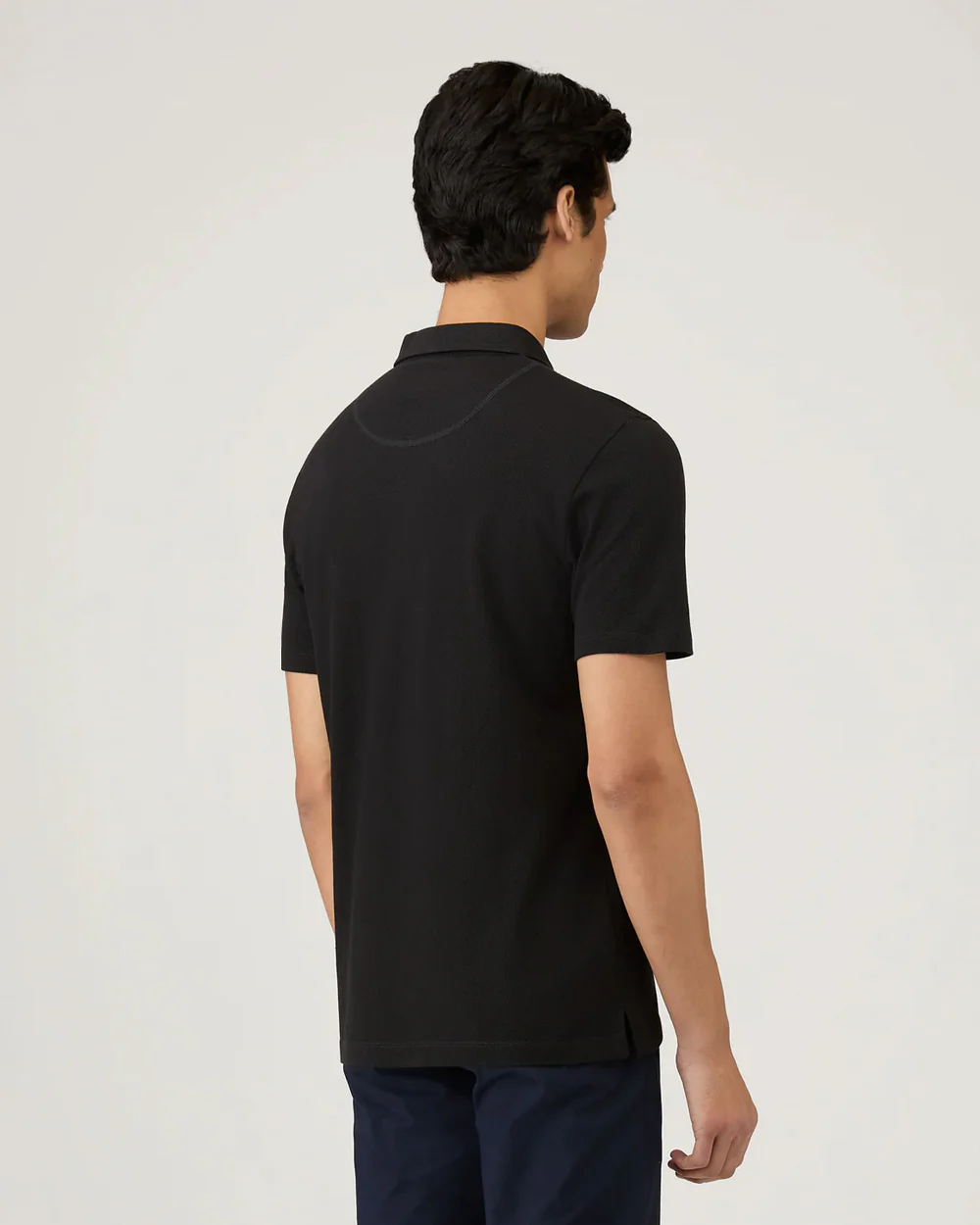 RIVIERA POLO SHIRT / BLACK - Image 3
