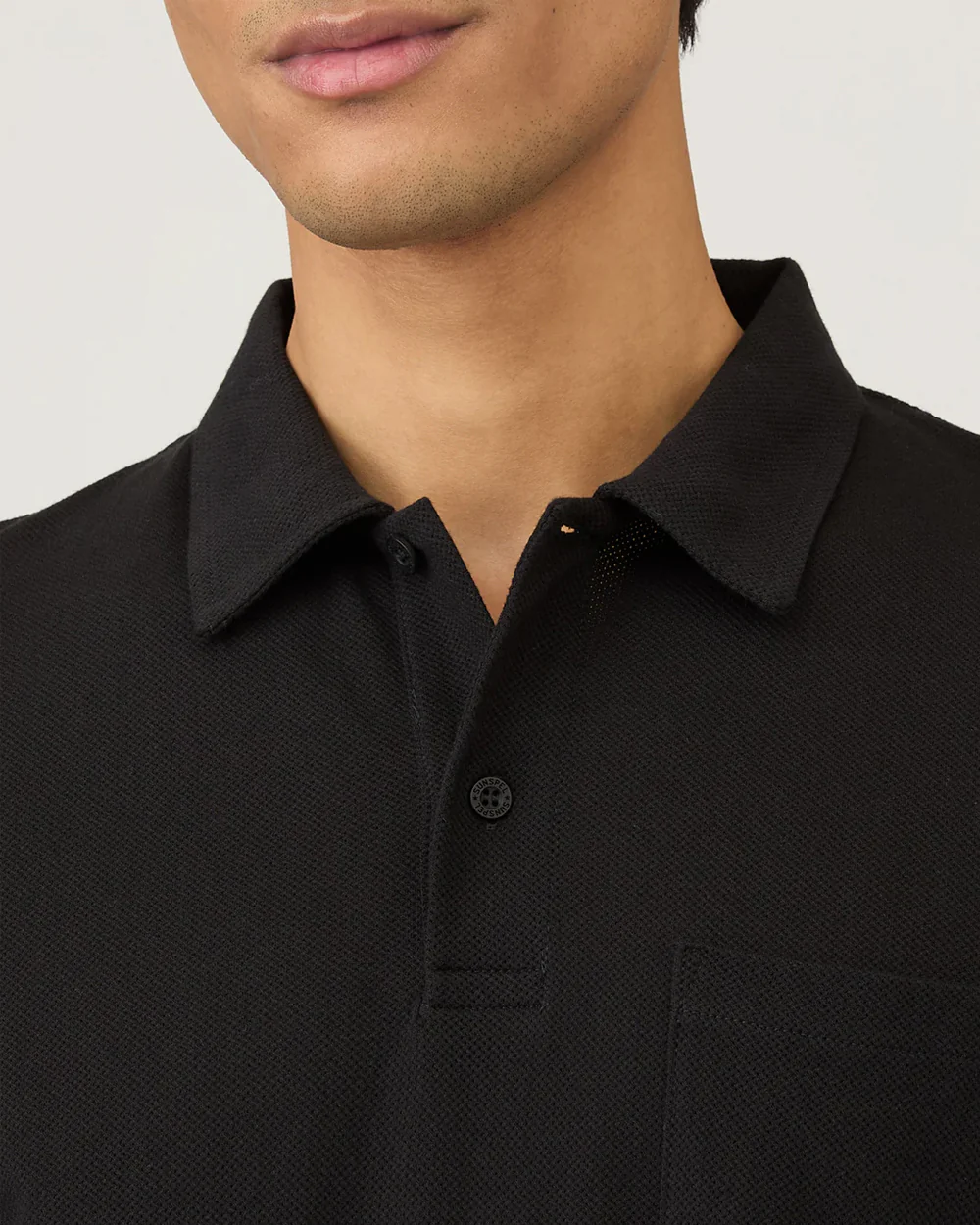 RIVIERA POLO SHIRT / BLACK - Image 4