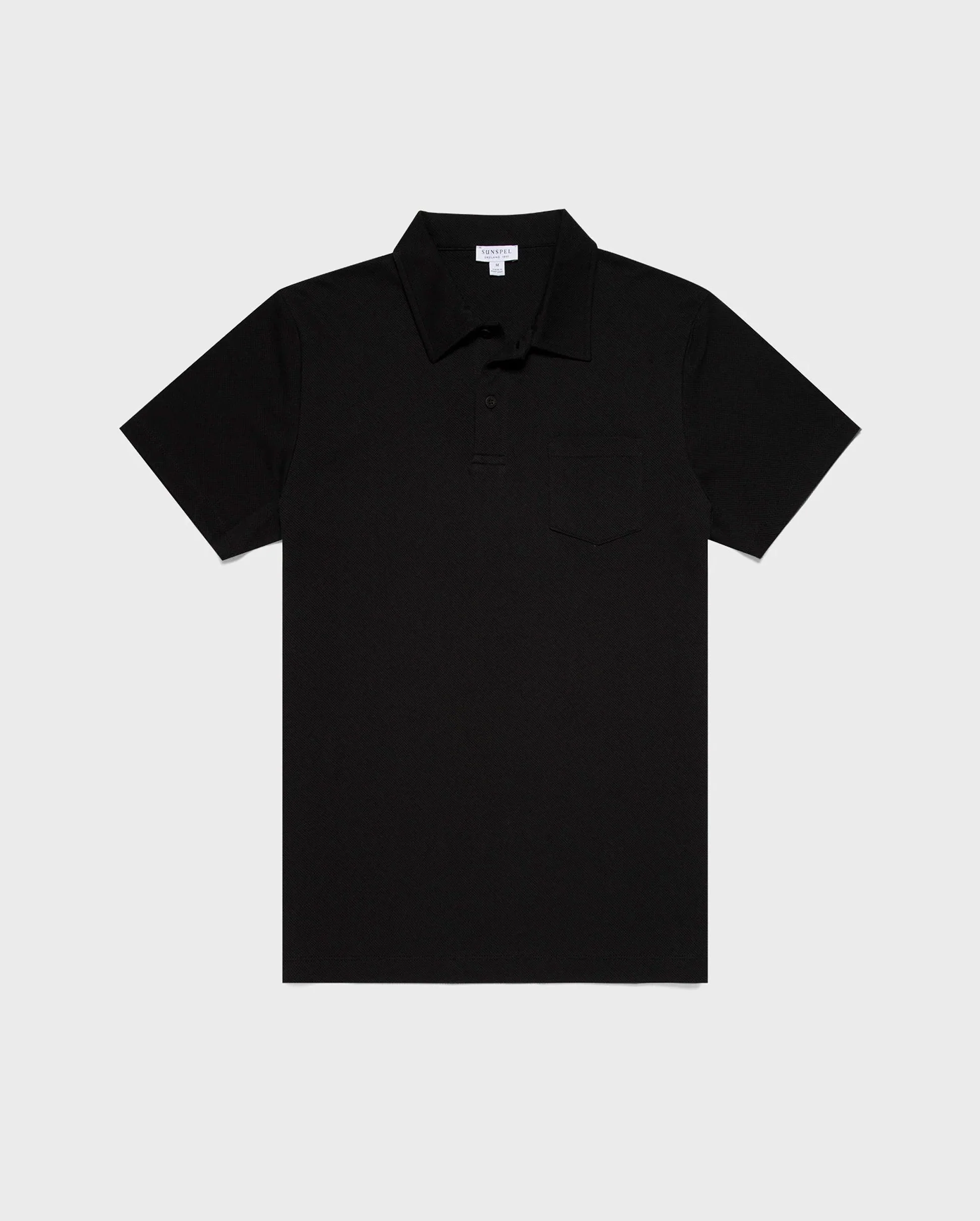 RIVIERA POLO SHIRT / BLACK - Image 5