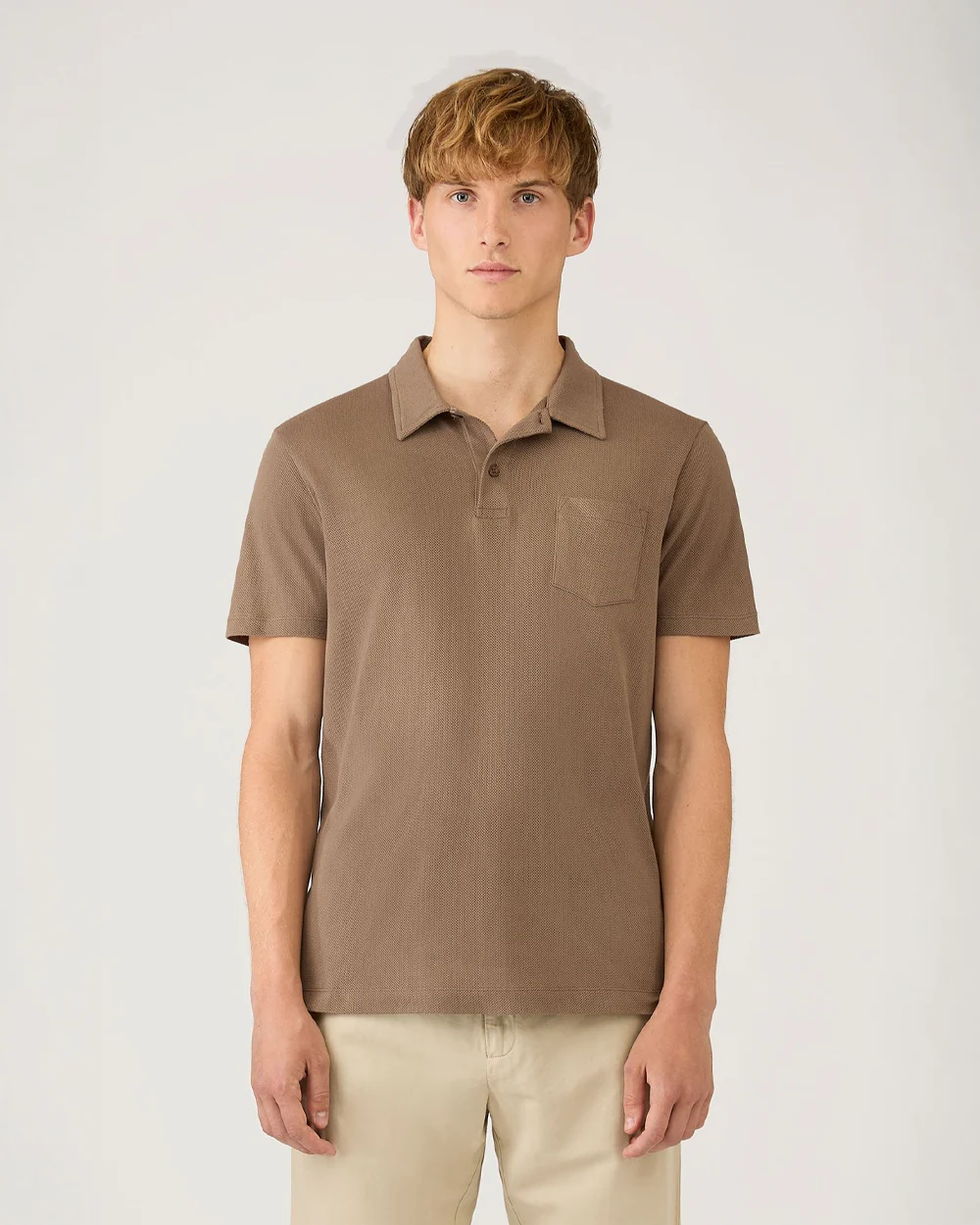 RIVIERA POLO SHIRT / DARK CEDAR