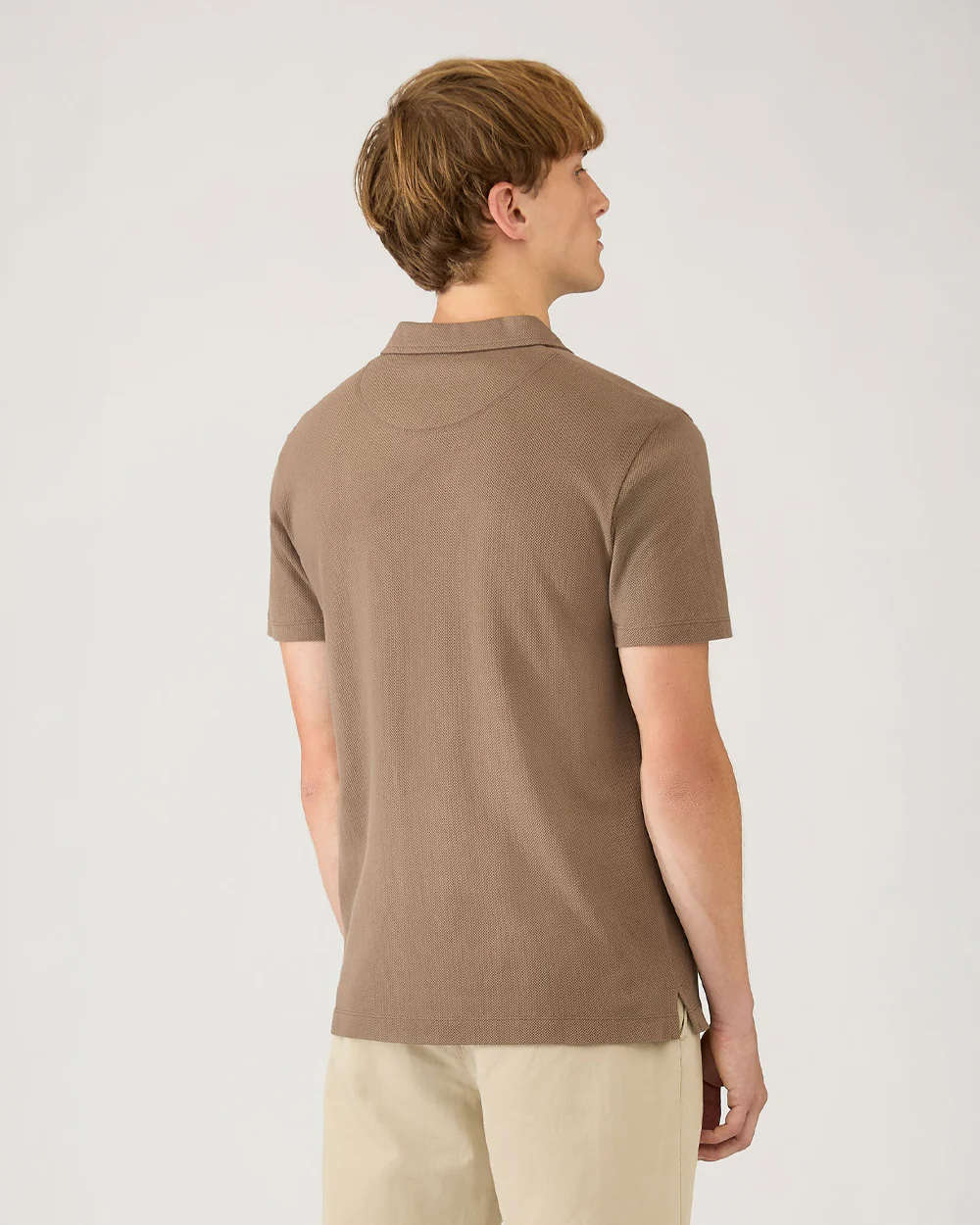 RIVIERA POLO SHIRT / DARK CEDAR - Image 4