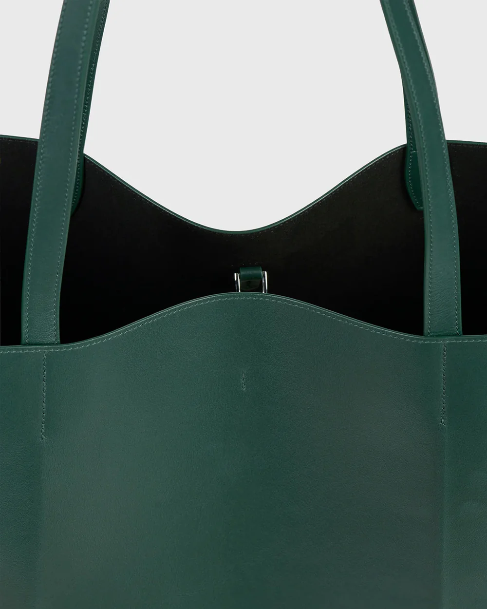 ROAM LEATHER TOTE / DARK GREEN - Image 5