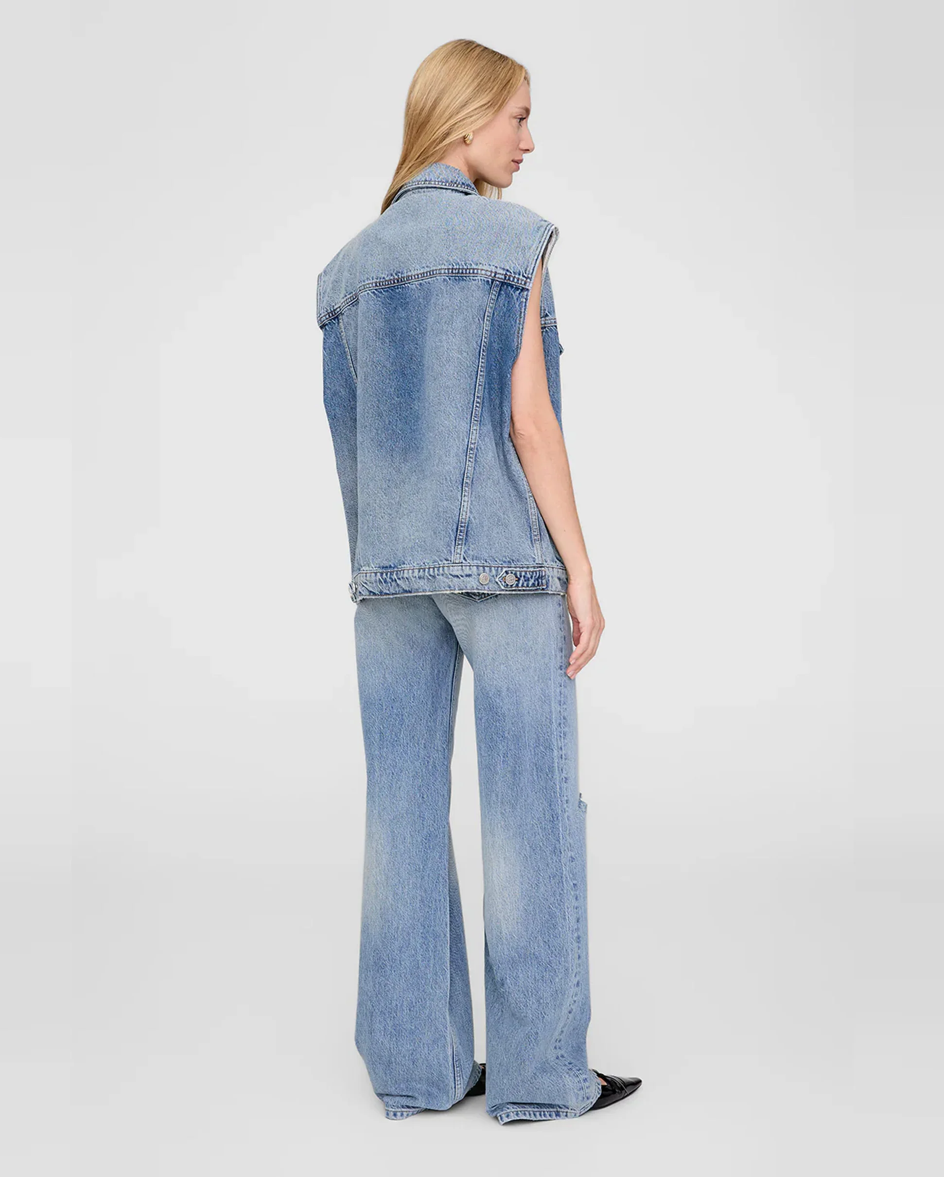 RORY VEST / SUMMER INDIGO - Image 4