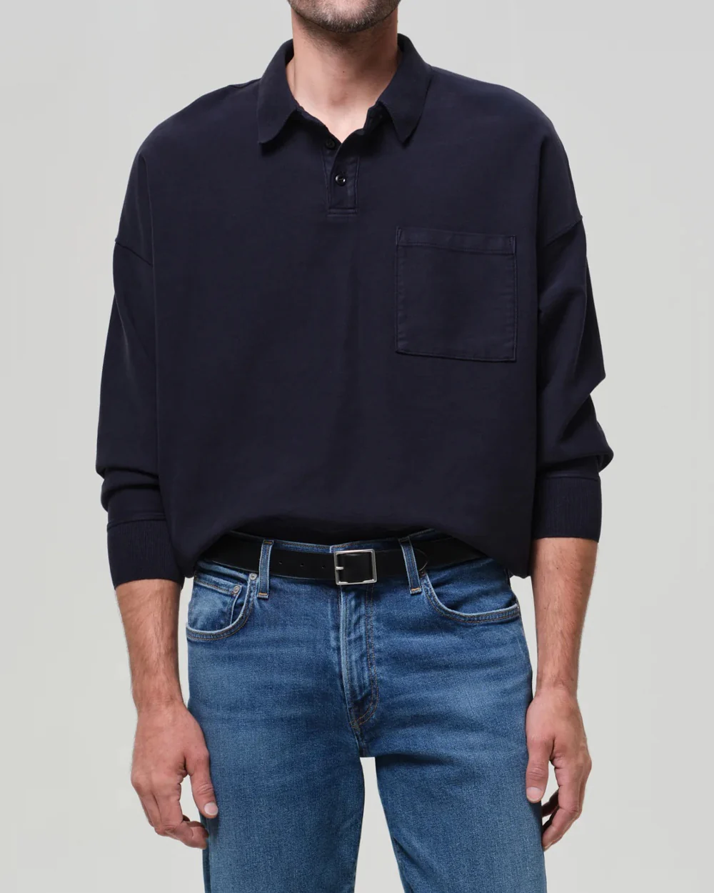 RUGBY POLO / NAVY