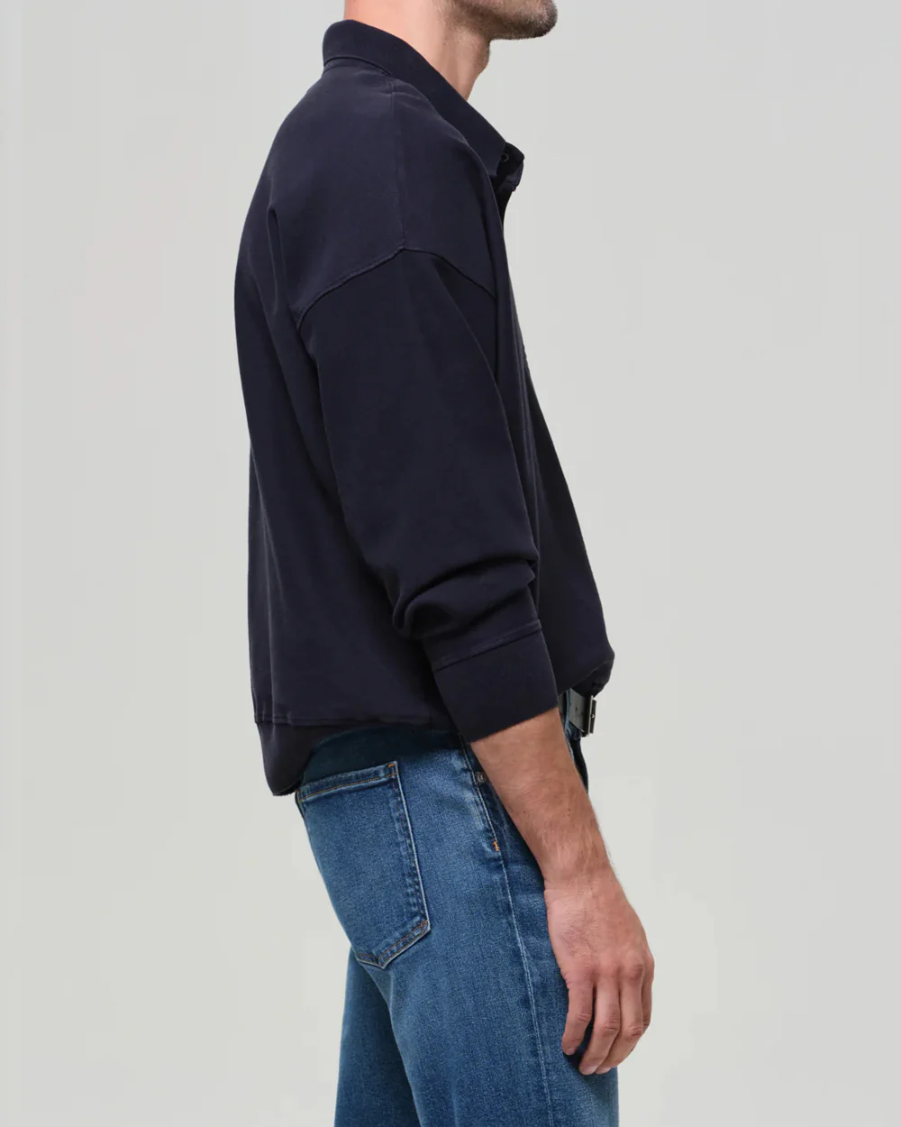 RUGBY POLO / NAVY - Image 3