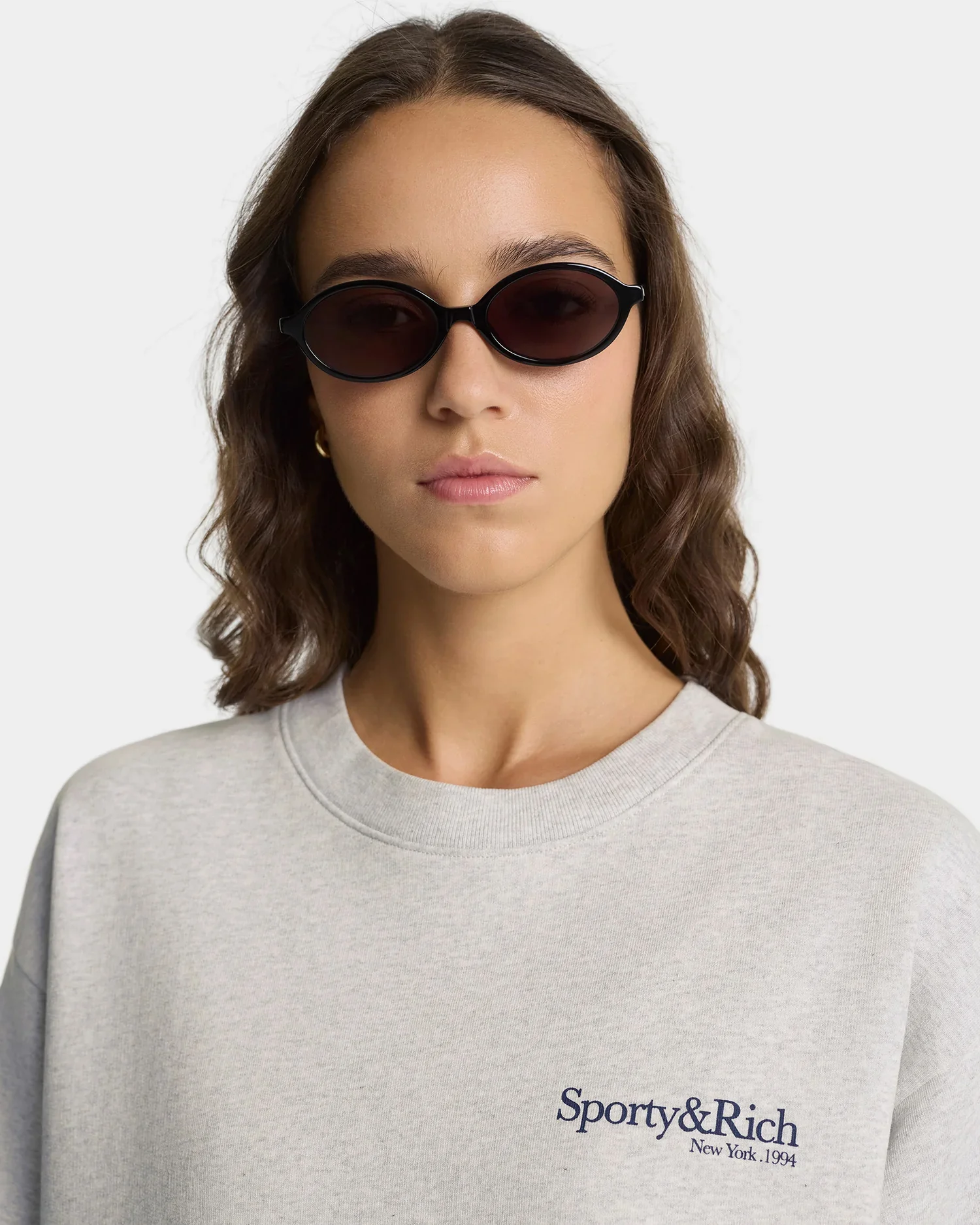 RUN CLUB CREWNECK / HEATHER GRAY - Image 2