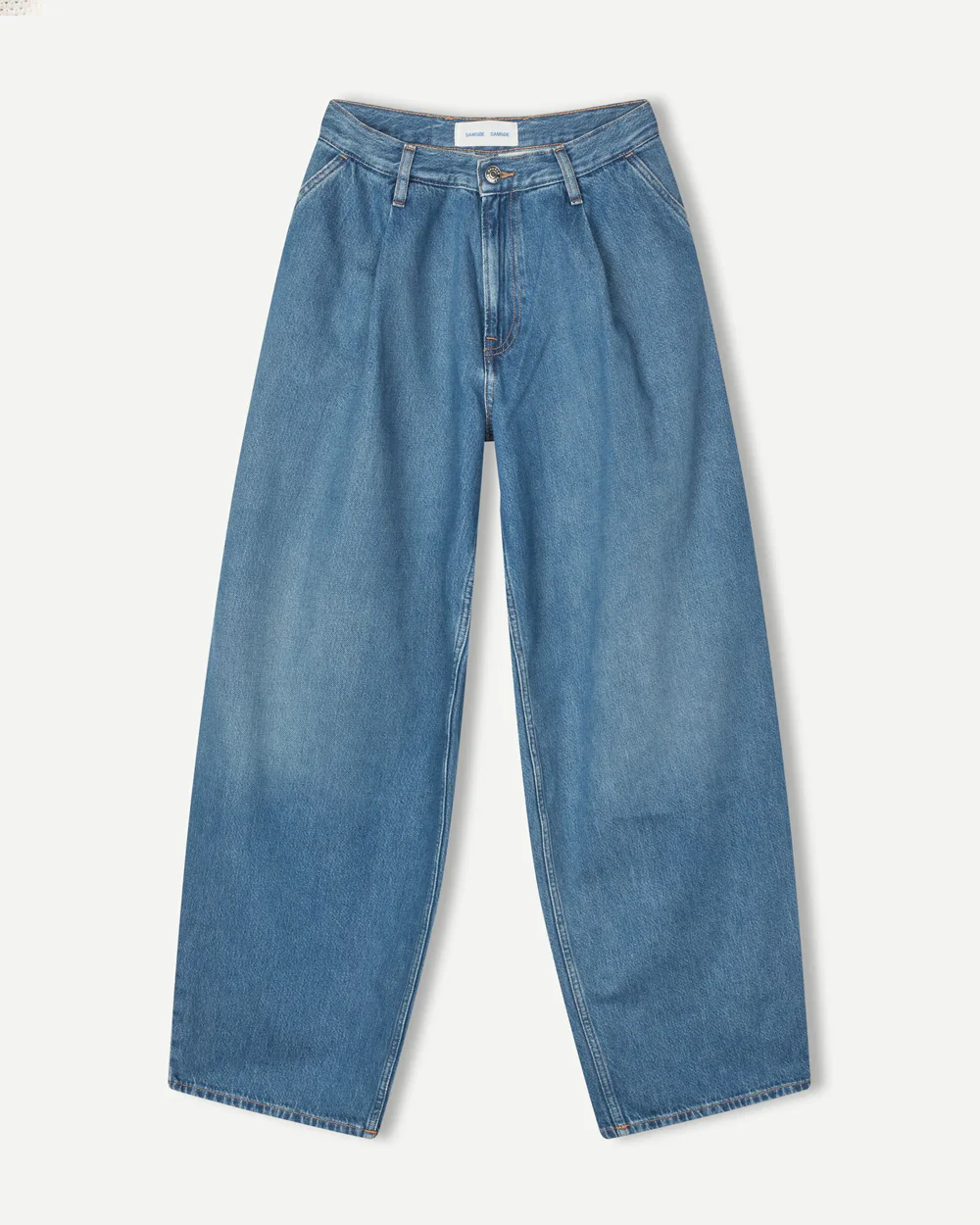 SAHARPER PLEAT JEANS 15893 / FLUID DENIM - Image 7