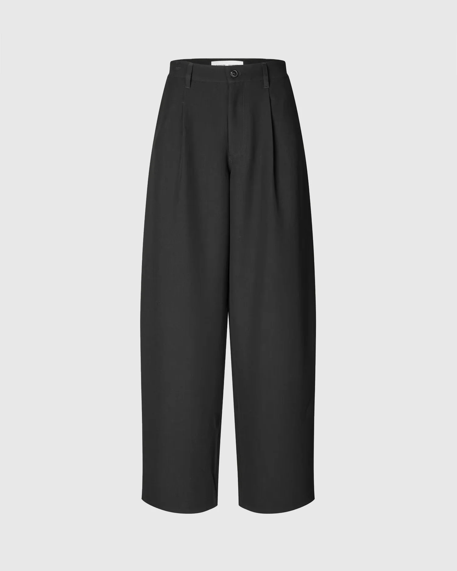 SAHARPER PLEAT TROUSERS 15790 / BLACK - Image 6