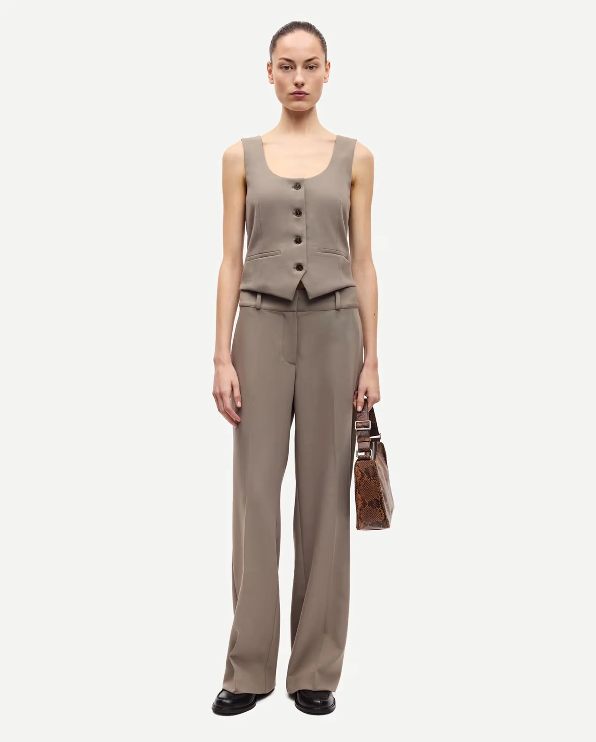 SALANEY TROUSERS 15790 / DARK ALUMINUM - Image 2