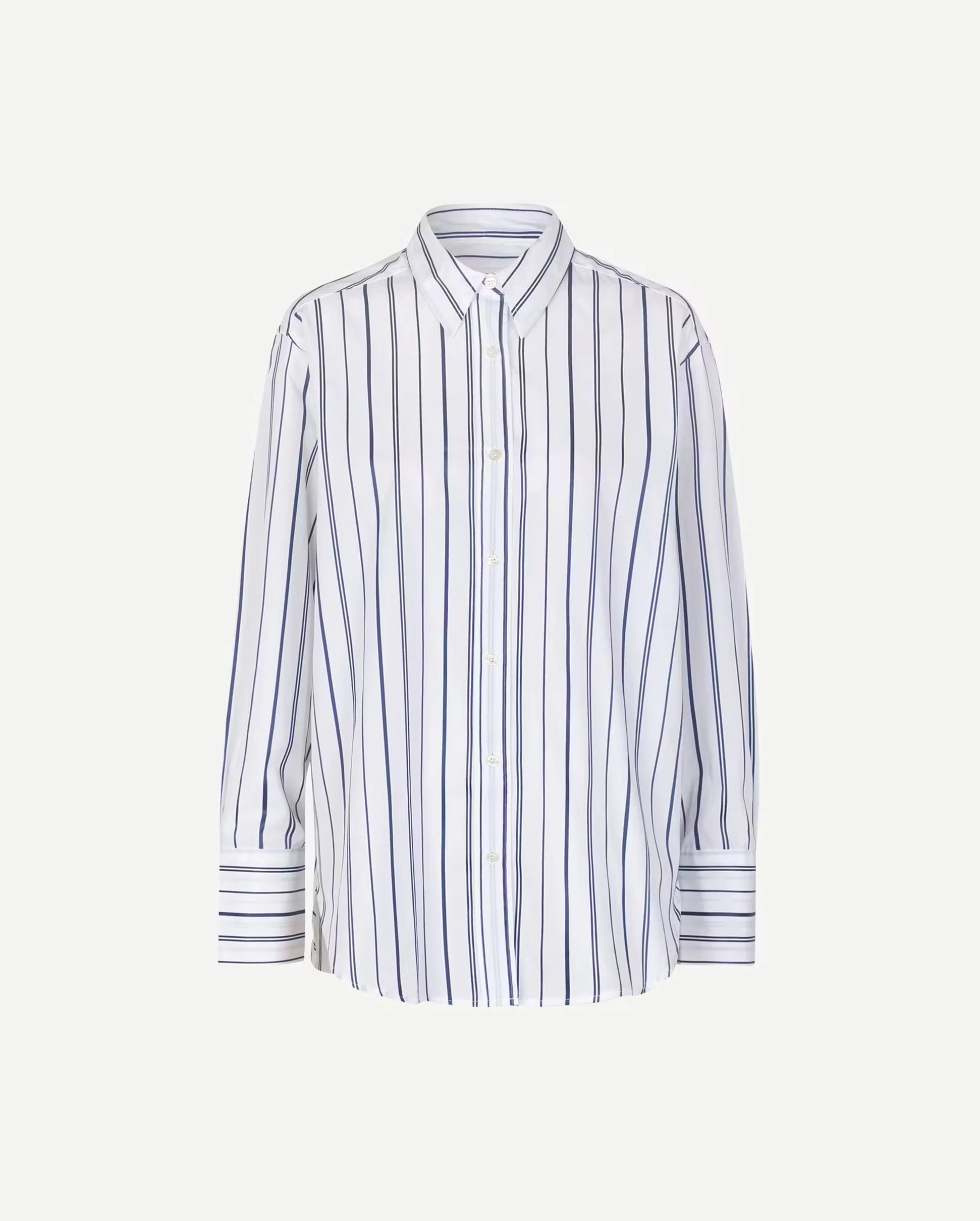 SALOVAS SHIRT 15040 / TRUE NAVY STRIPE - Image 5