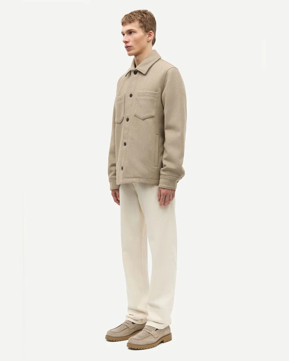 SAPALLY Z SHIRT JACKET 14163 / ALUMINIUM - Image 4