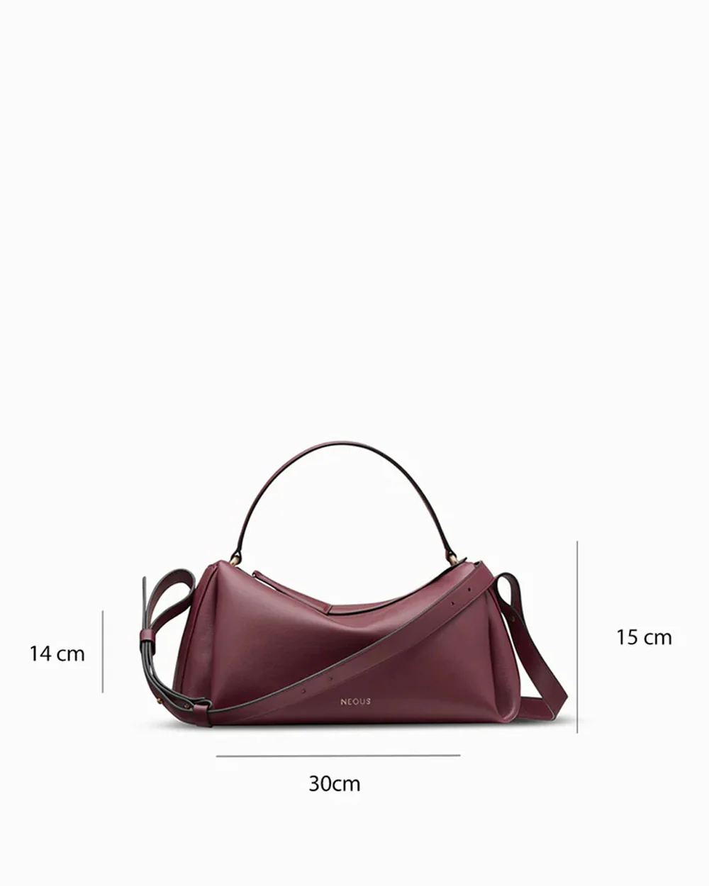 SCORPIUS CROSSBODY / BURGUNDY - Image 6