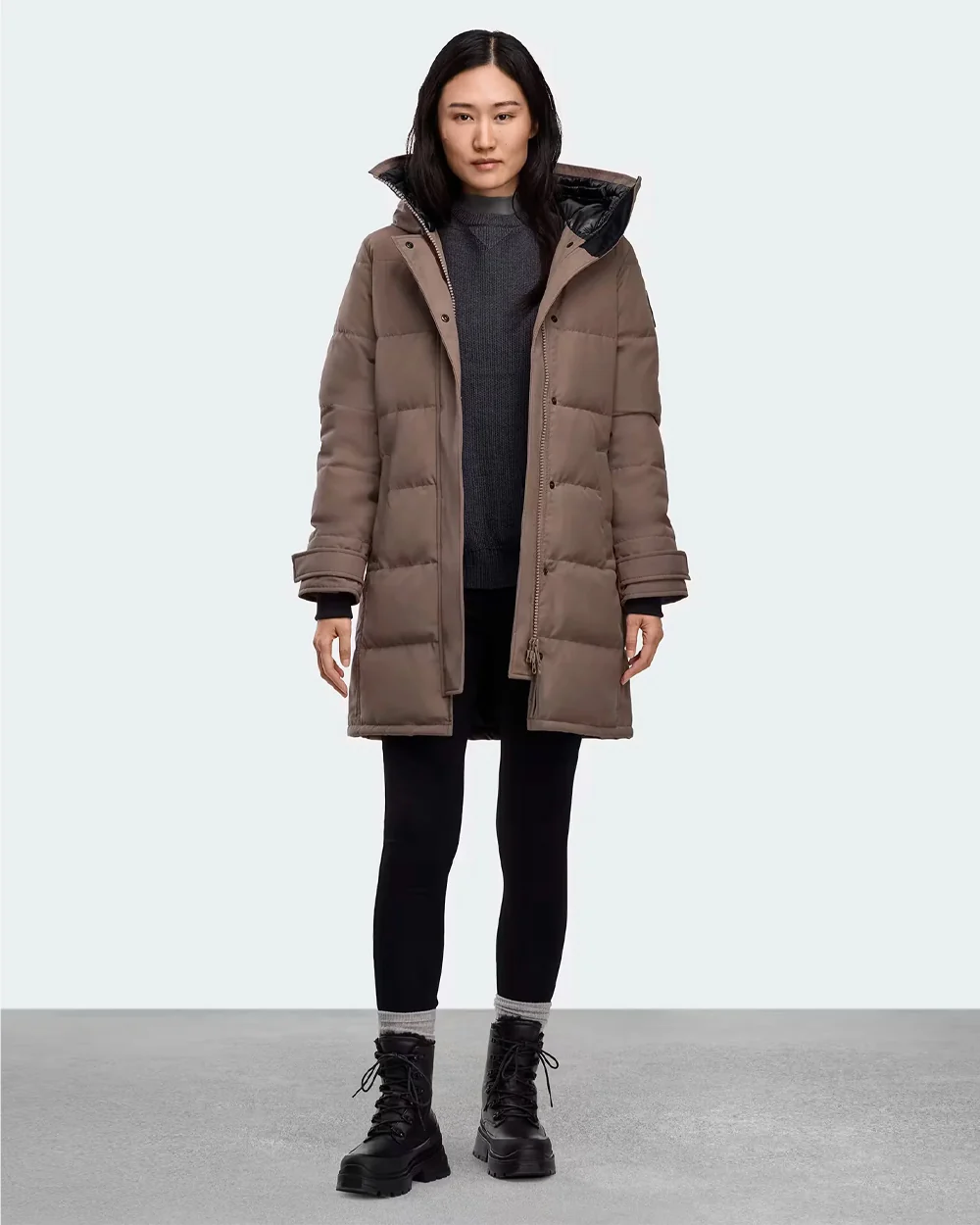 SHELBURNE PARKA / TAUPE GREY - Image 4