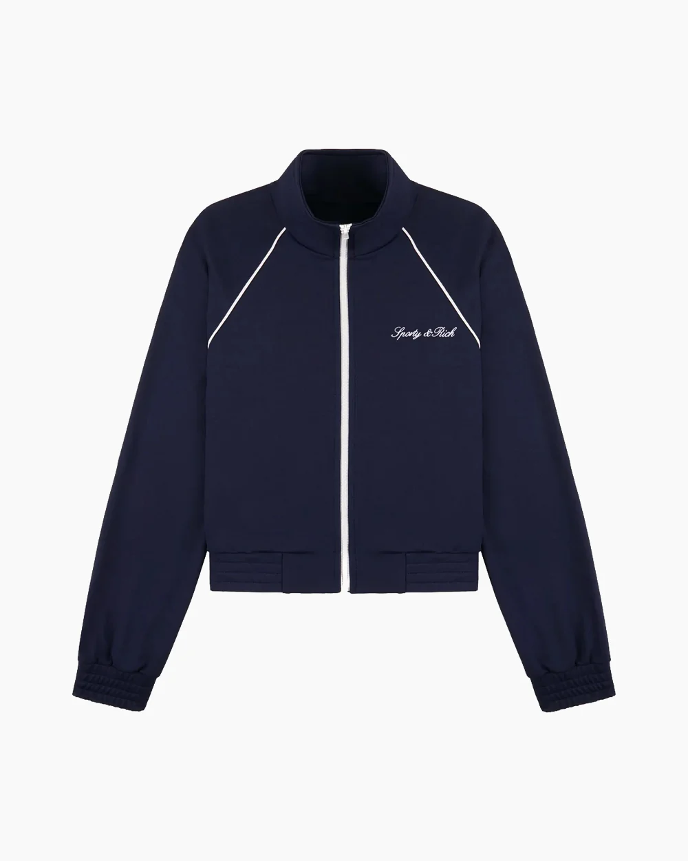 SIGNATURE LOGO RETRO TRACK JACKET / DARK NAVY/WHITE - Image 4