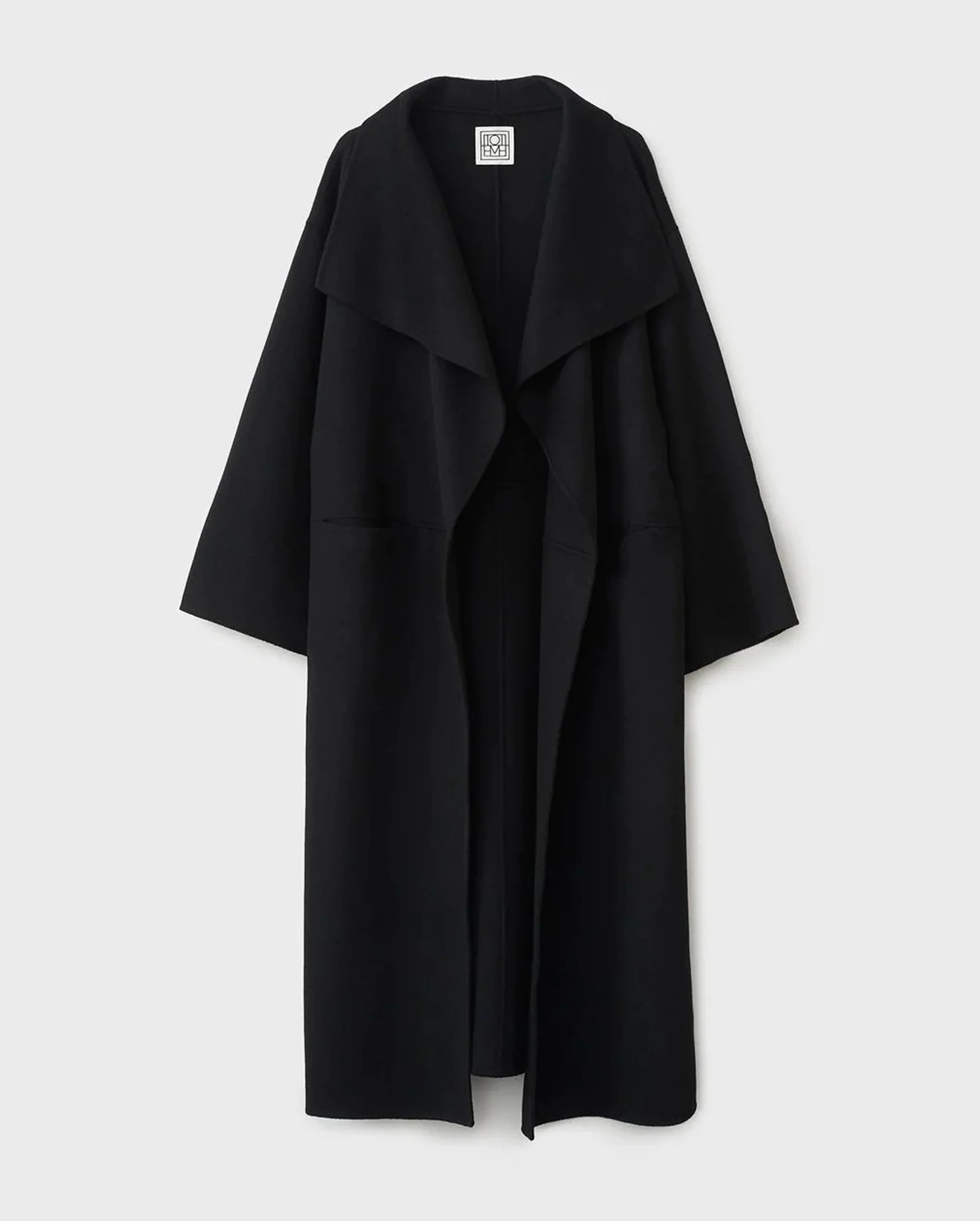 SIGNATURE WOOL CASHMERE COAT / BLACK - Image 6