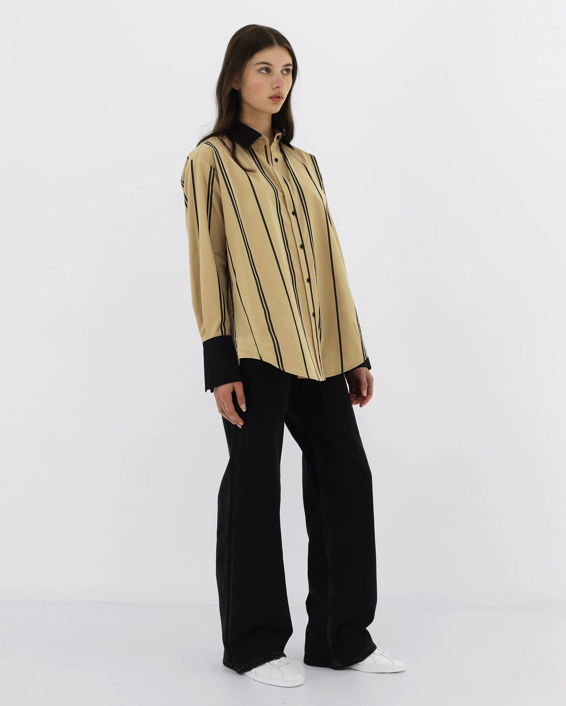 SIMONE / RAYURE CAMEL - Image 3