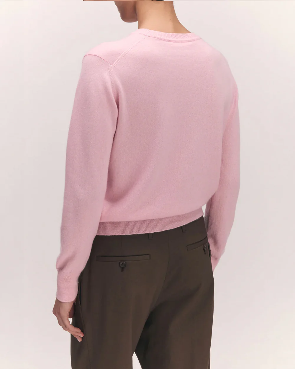 SKYE CASHMERE CREWNECK/ PALE PINK - Image 5