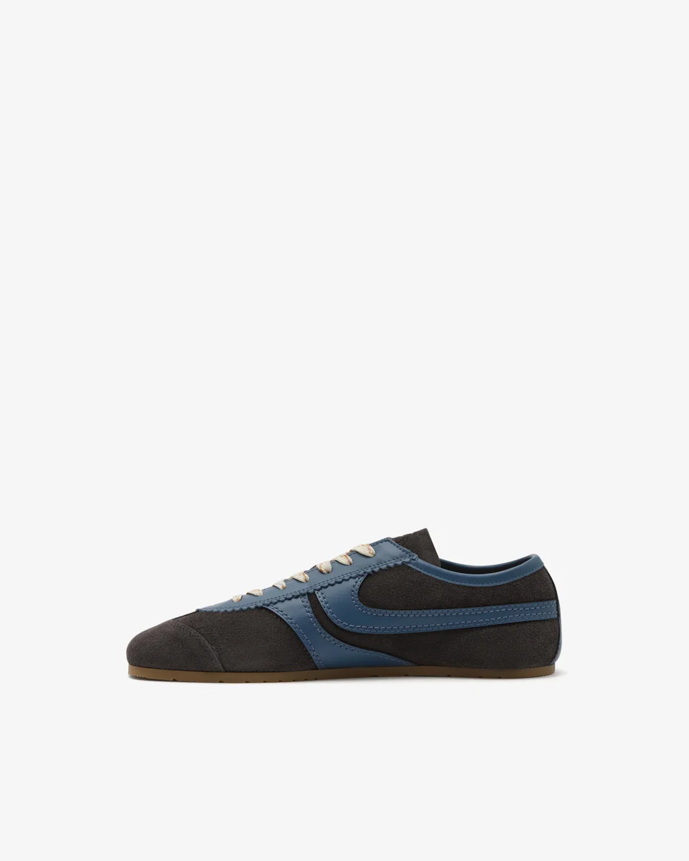 SUEDE SNEAKERS / STEEL - Image 4