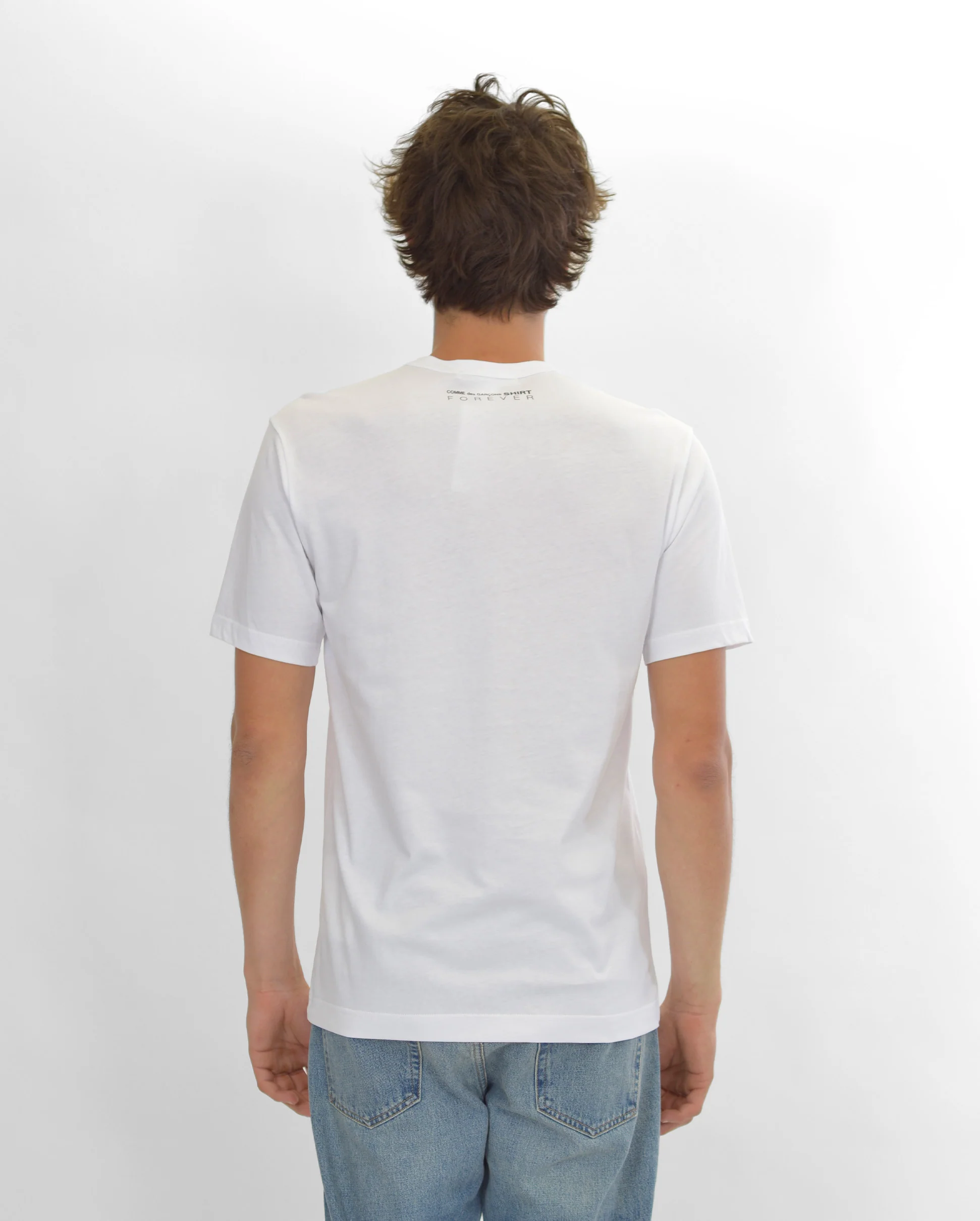 T004 LOGO T-SHIRT/ WHITE - Image 3