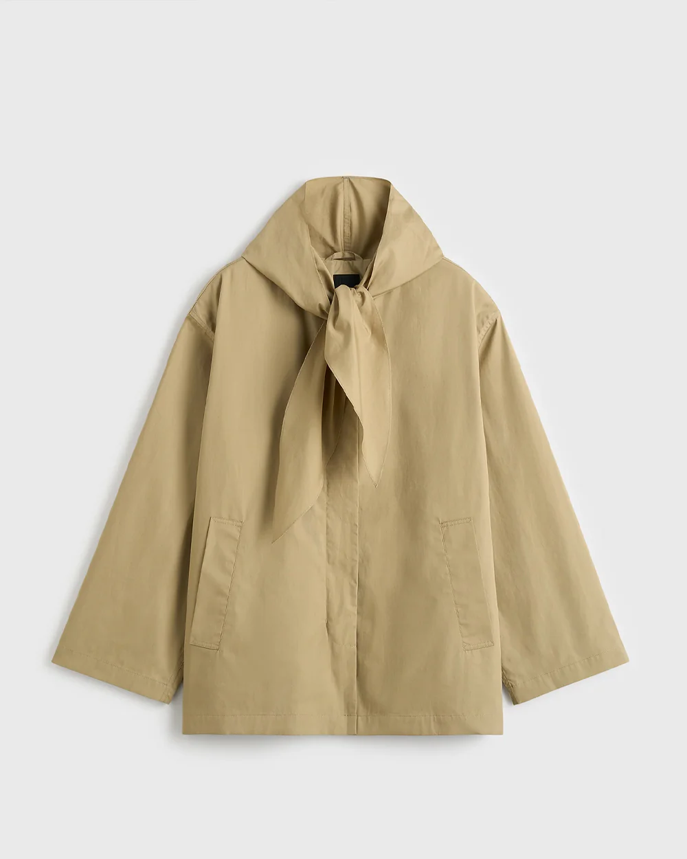TECHNICAL SCARF JACKET / CASHEW - Image 7