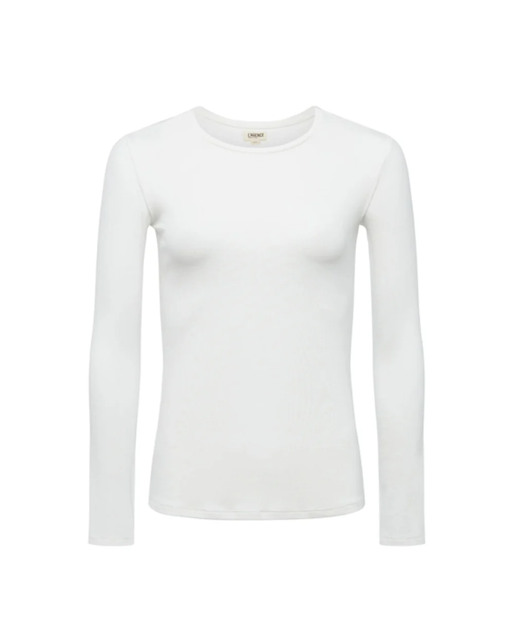 TESS LONG SLEEVE TEE / WHITE - Image 5