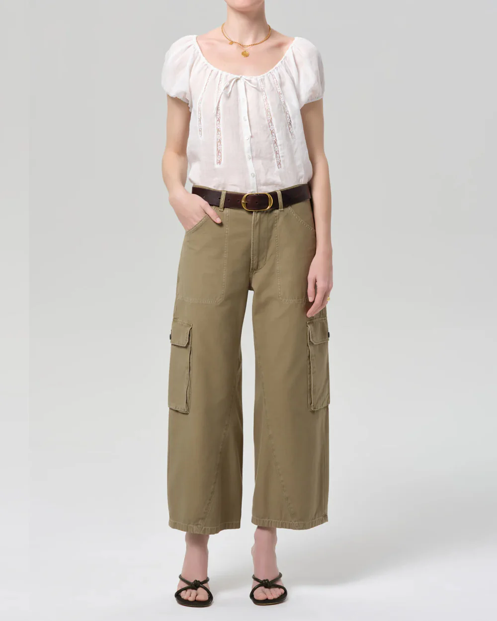 THASSOS TWISTED SEAM UTILITY PANT / BEZAL - Image 2