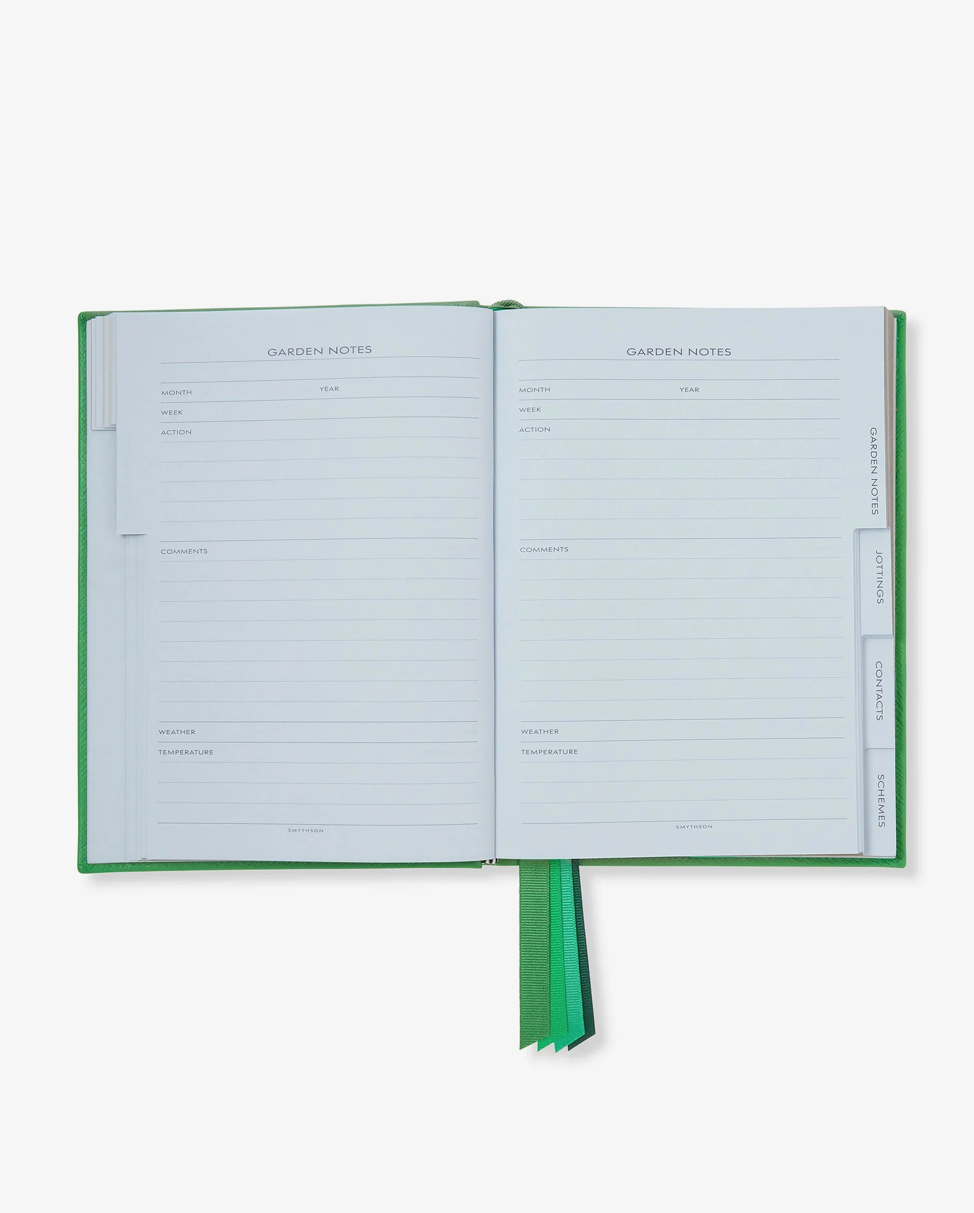 THE GARDENING JOURNAL PANAMA SOHO NOTEBOOK / EMERALD - Image 8