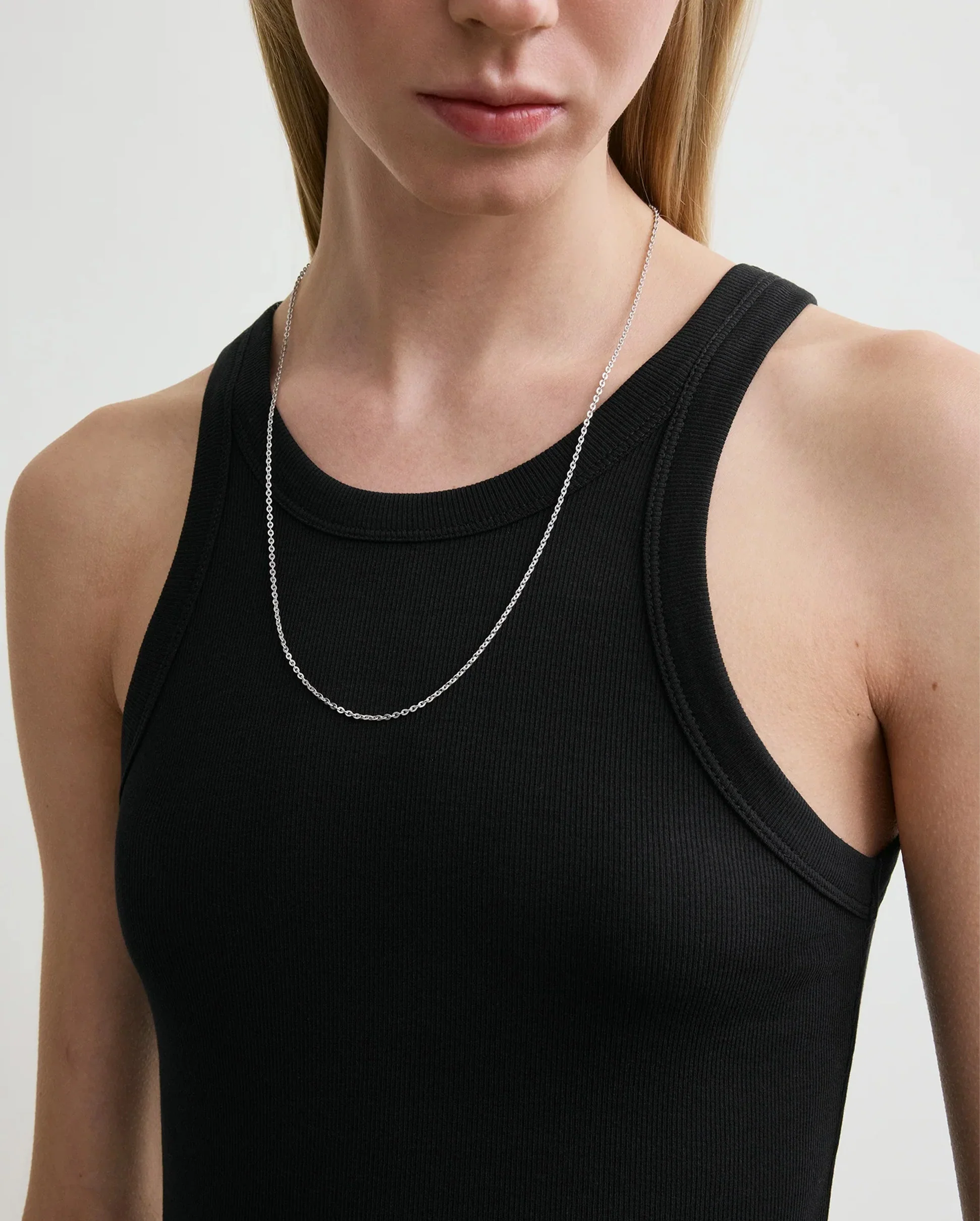 CURVED RIB TANK / BLACK - Image 4