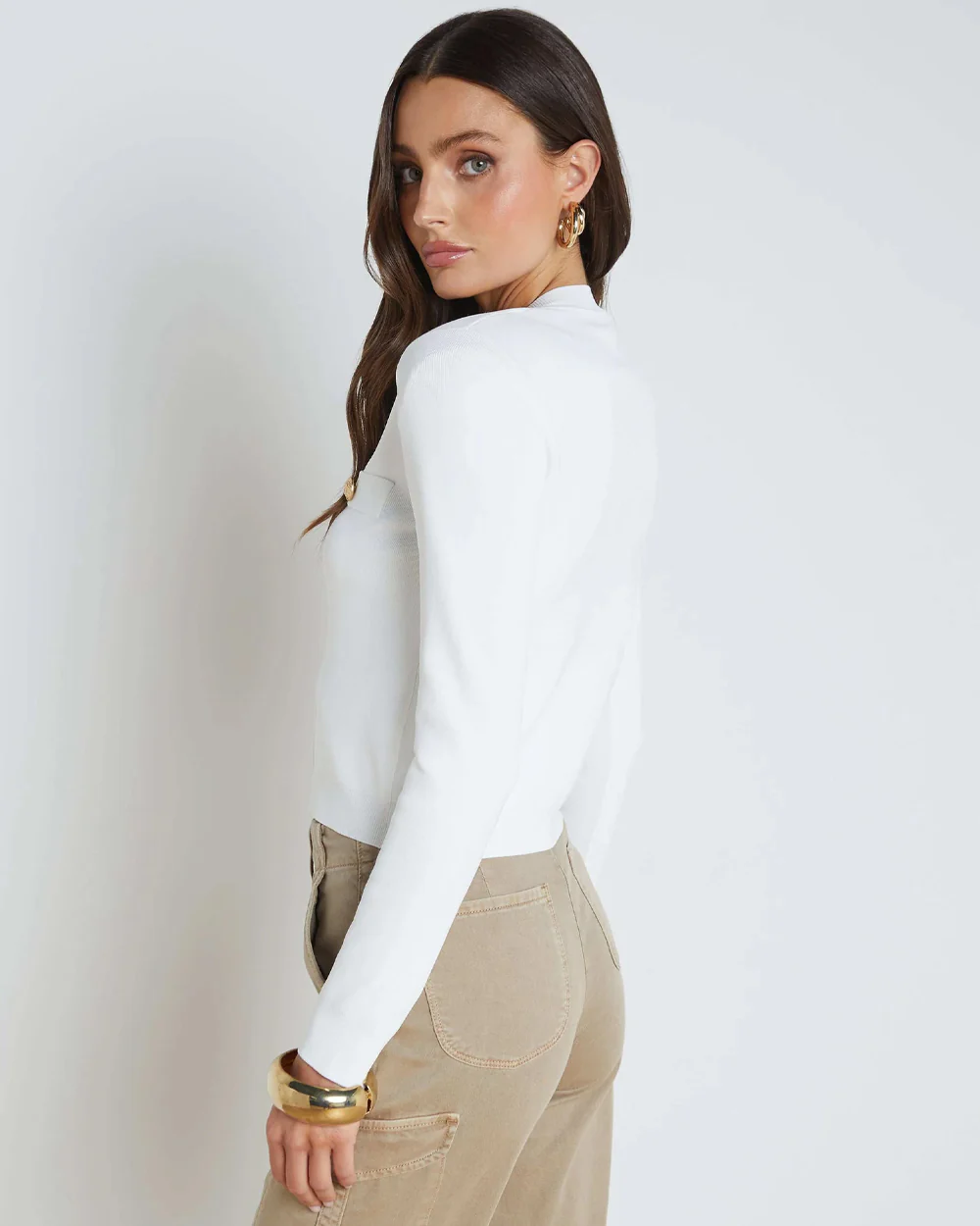 TOULOUSE CARDIGAN / IVORY - Image 4