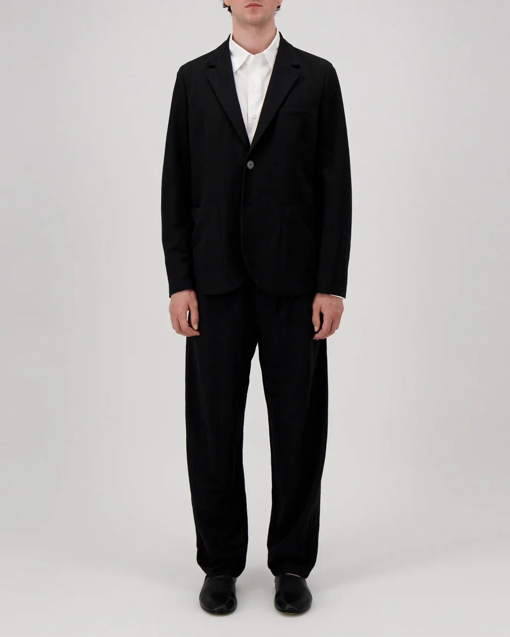 TRAVEL BLAZER RAYON / BLACK - Image 2
