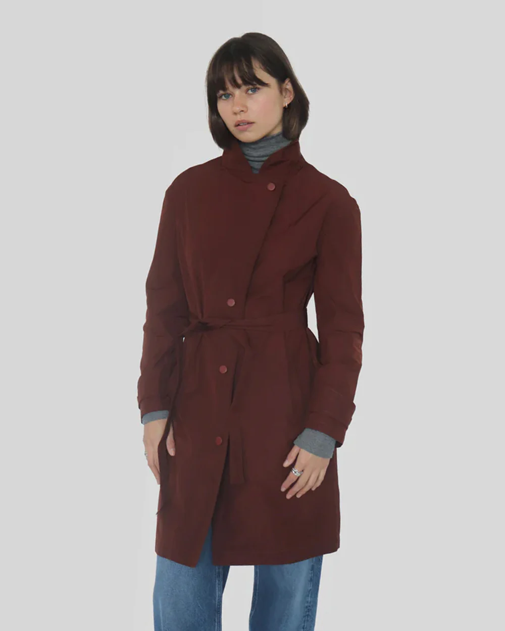 TRENCH COAT 95CM / BALSAMIQUE