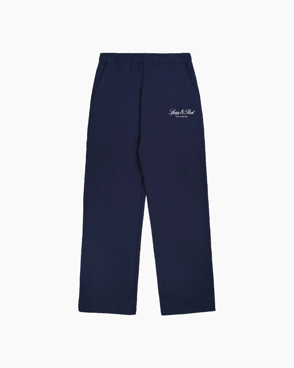 VENDOME LA EMBROIDERED WIDE SWEATPANT / DARK NAVY - Image 4