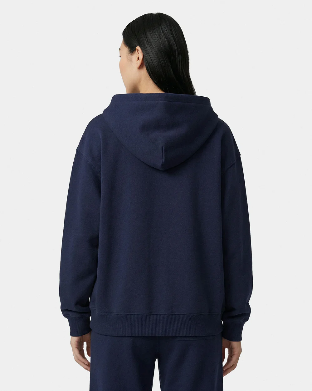 VENDOME LA EMBROIDERED ZIP HOODIE / DARK NAVY - Image 2